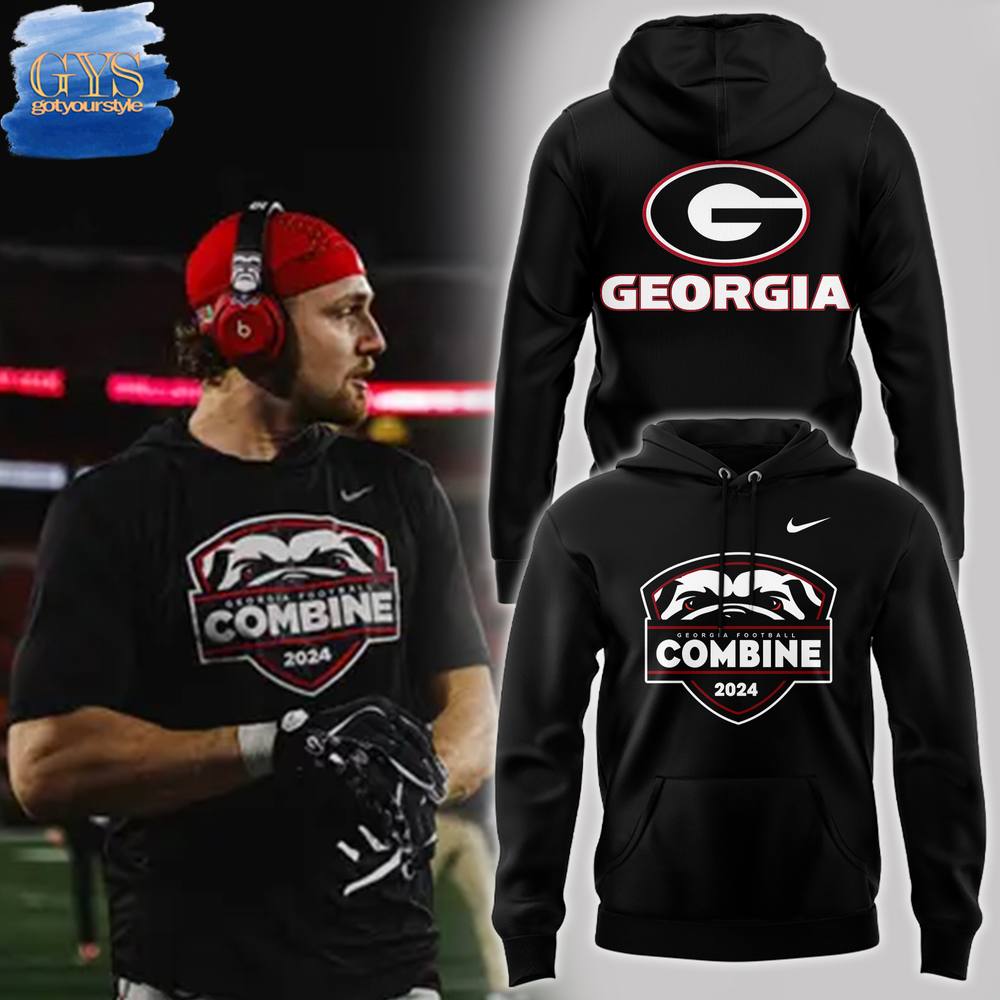 Georgia Bulldogs Special Combine 2024 Edition Hoodie