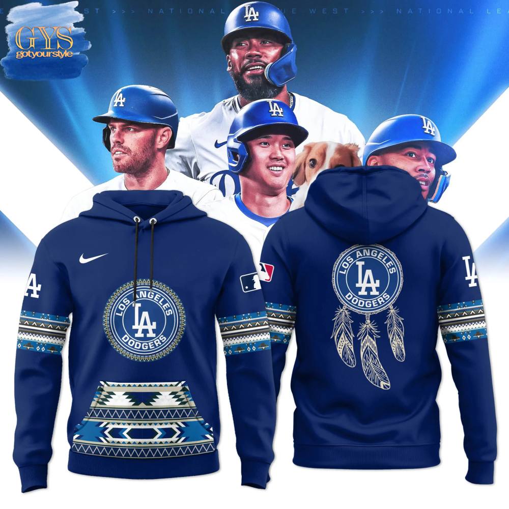 Los Angeles Dodgers 2024 Native American Heritage Night Special Hoodie