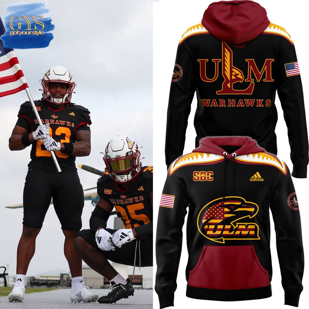 Louisiana-Monroe Warhawks Veterans Day Special Edition Hoodie