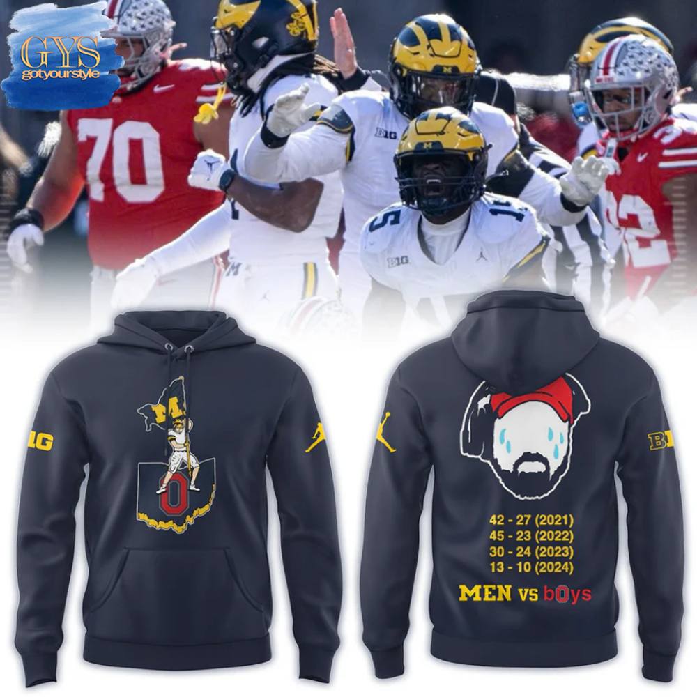 Michigan Wolverines Men Vs Boys 2024 Limited Edition Hoodie