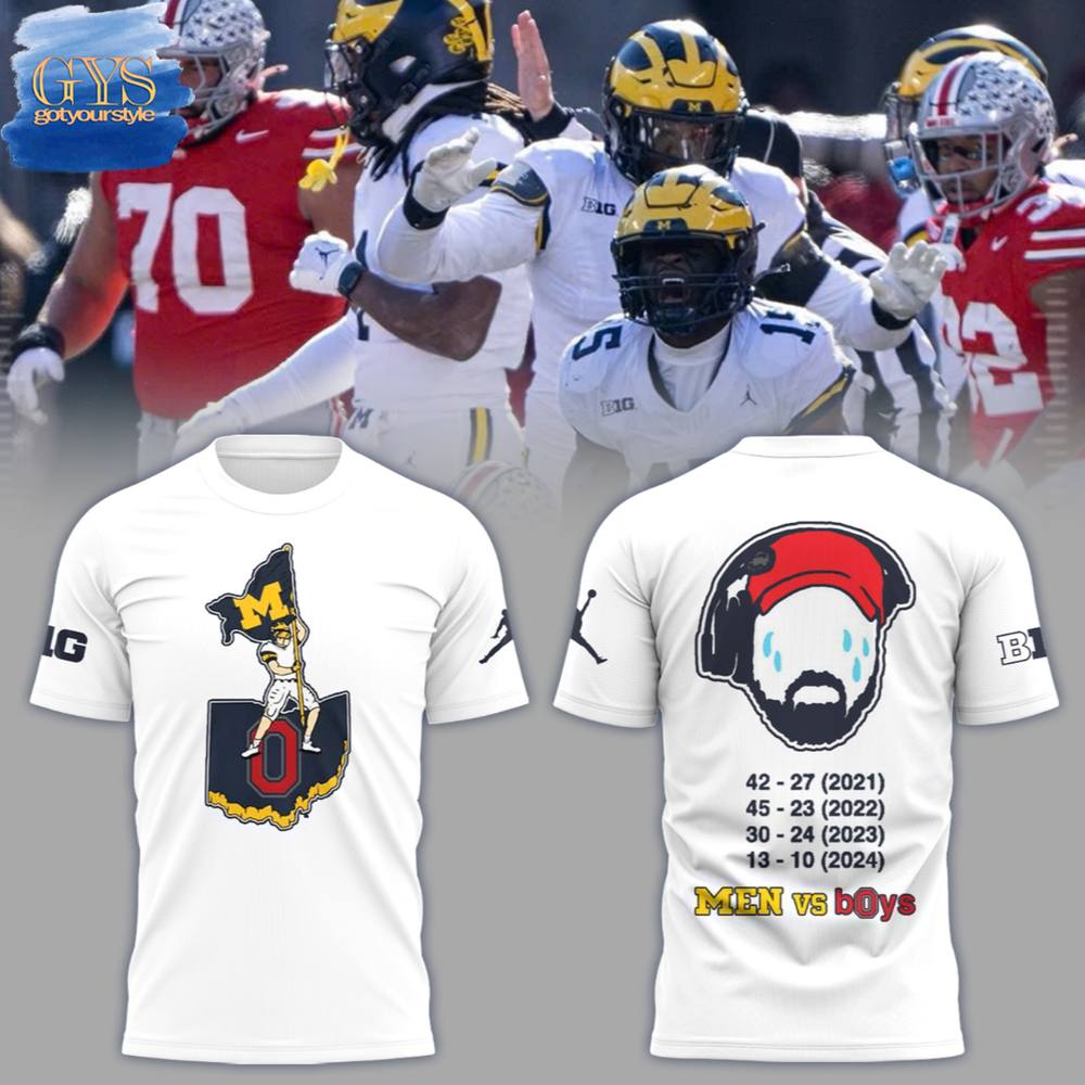 Michigan Wolverines Men vs Boys Limited Edition Shirt