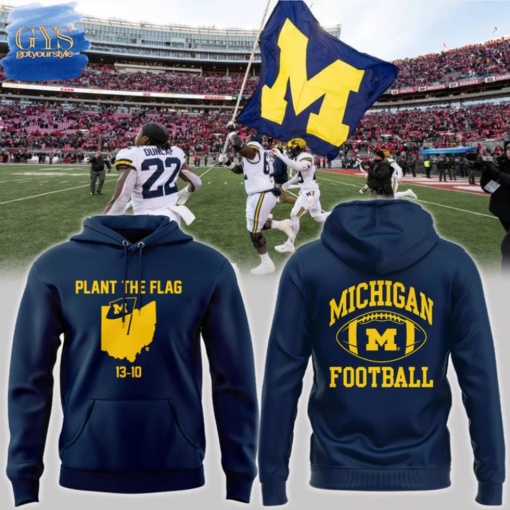 Michigan Wolverines Special Plant The Flag Limited Edition Hoodie