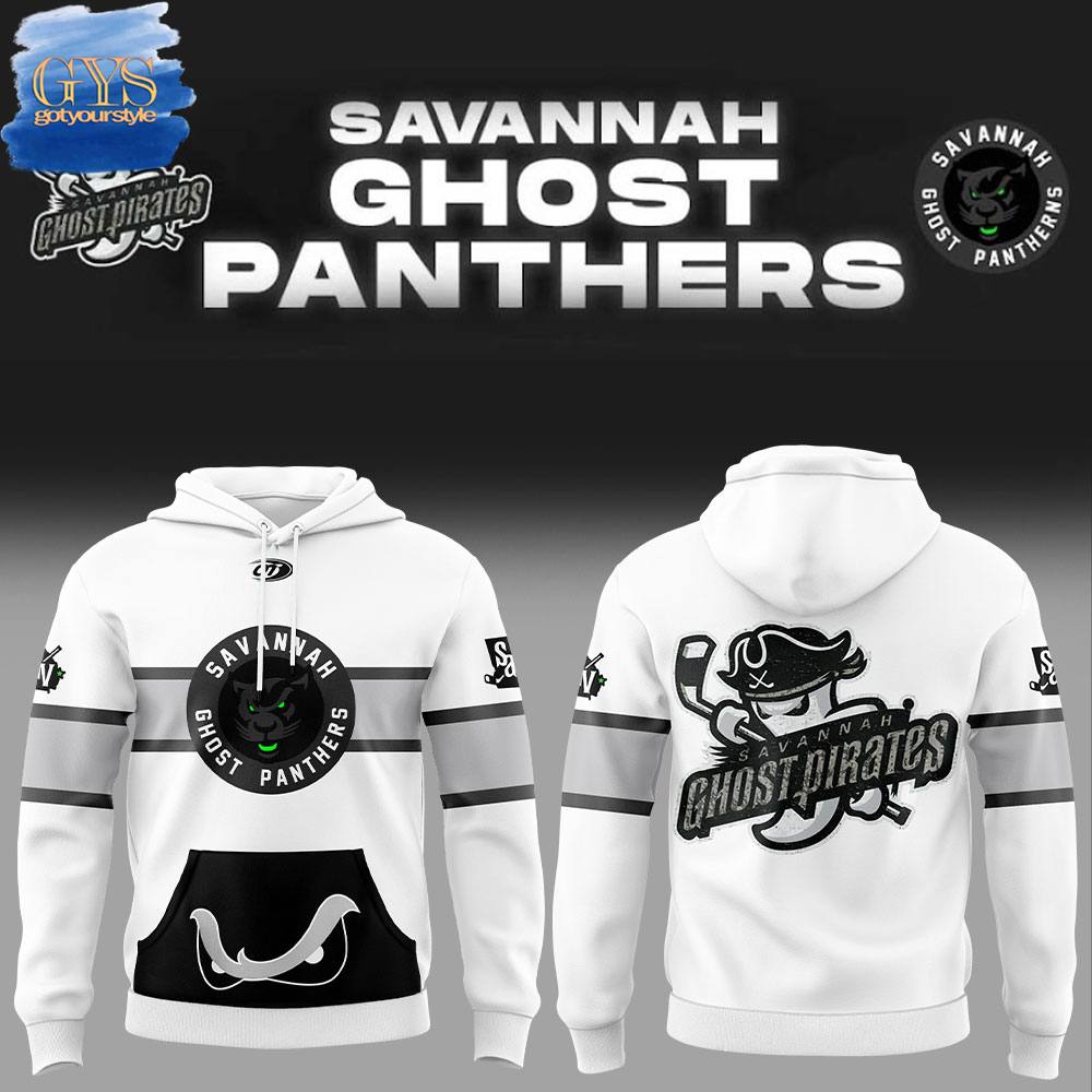 Savannah Ghost Pirates Ghost Panthers Nights Limited Edition Hoodie