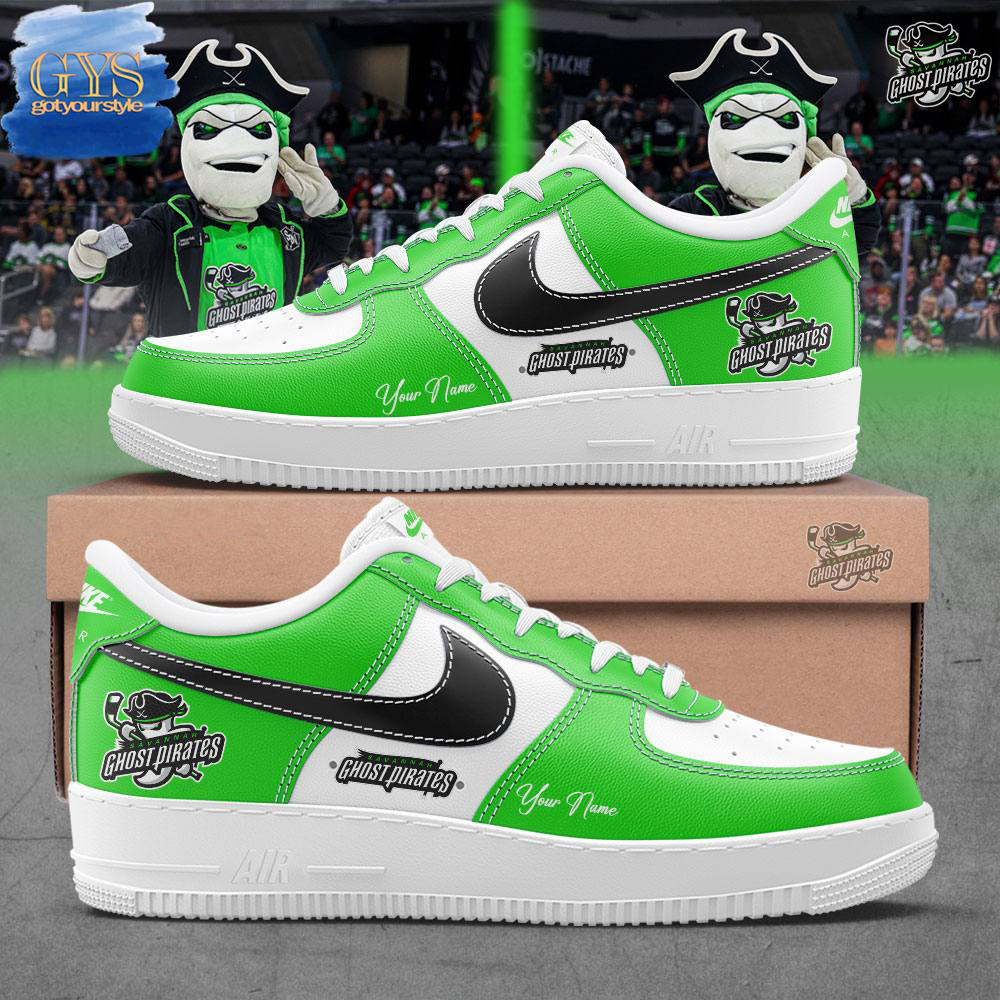 Savannah Ghost Pirates Nike Custom Name Air Force 1