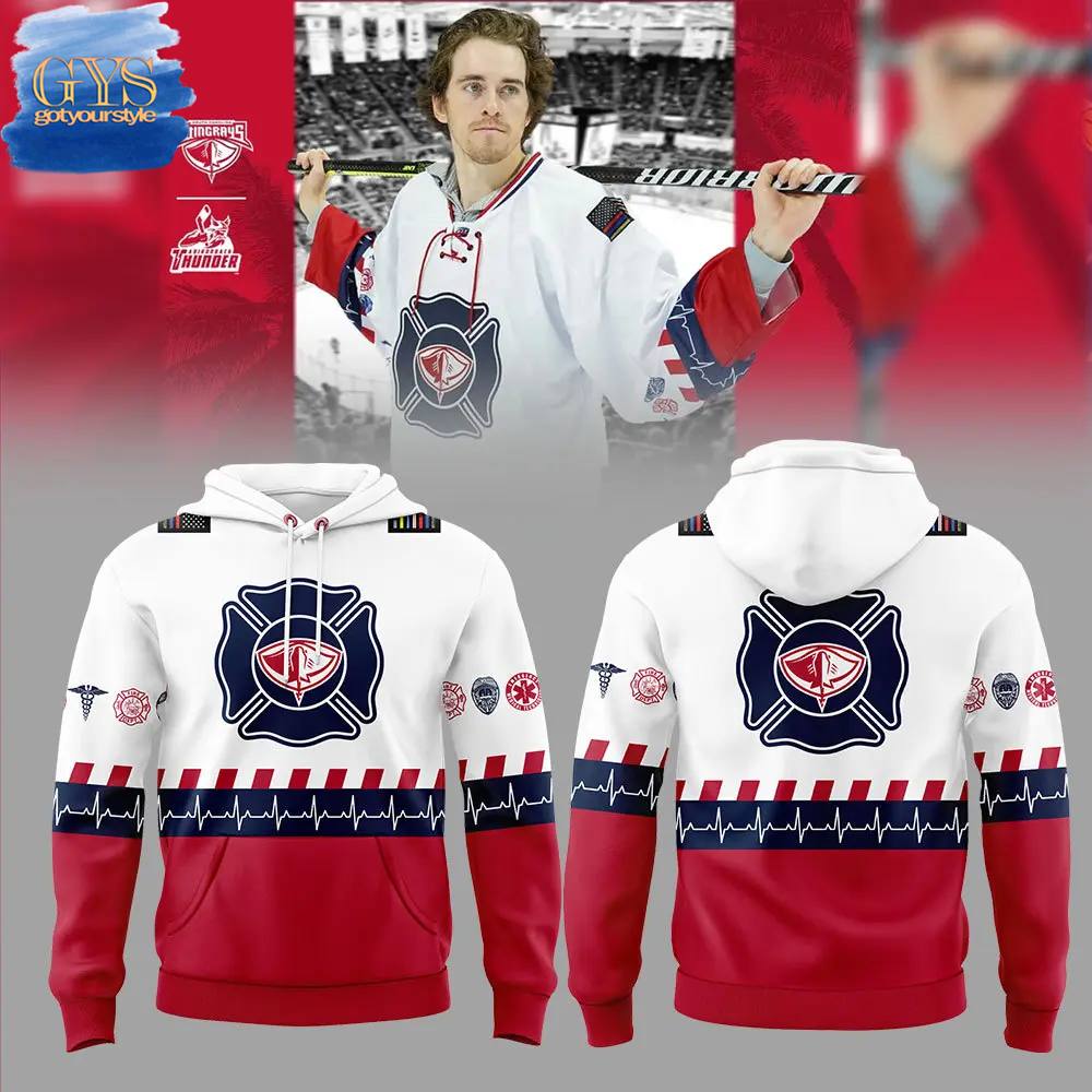 South Carolina Stingrays First Responders Night Limited Edition Hoodie