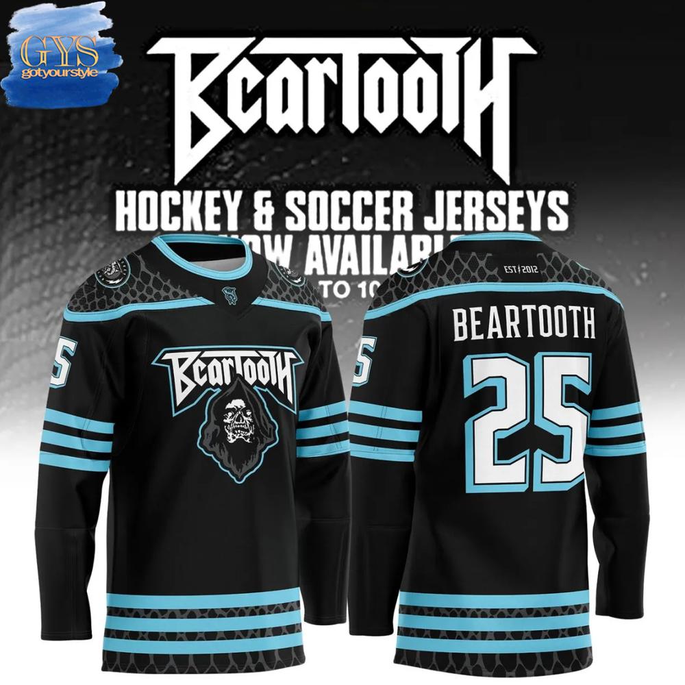 Beartooth 2025 New Limited Edition Hockey Jersey