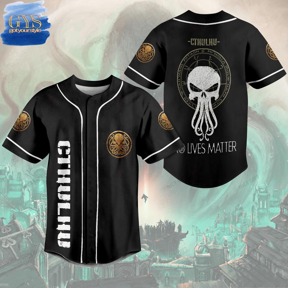 CTHULHU H. P. Lovecraft Limited Edition Baseball Jersey