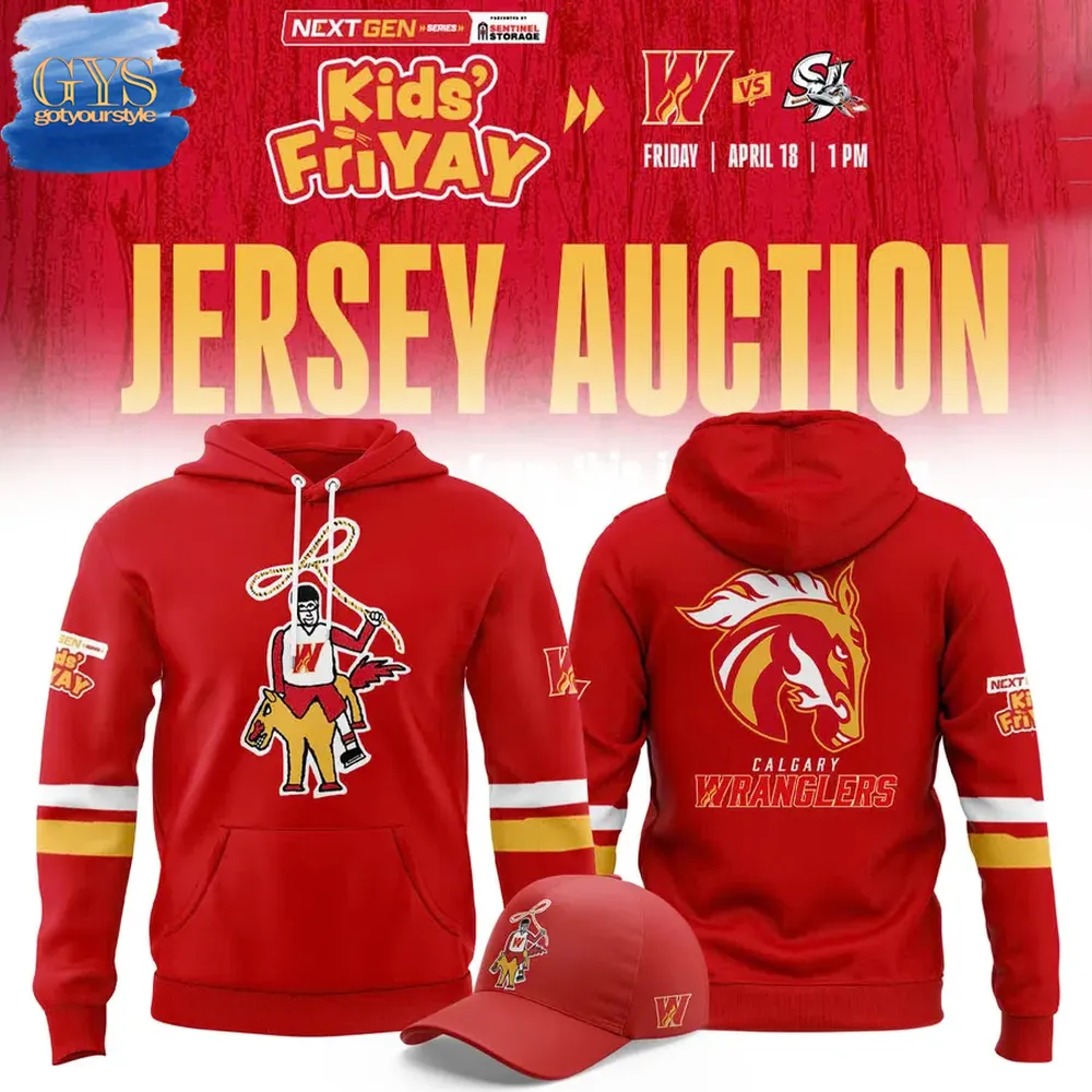 Calgary Wranglers Kid’s Friday Limited Edition Hoodie