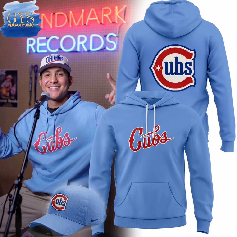 Chicago Cubs The Blues 2025 Hoodie