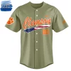 Clemson Tigers Baseball Military Appreciation 2025 Special Baseball Jersey 2