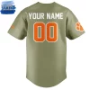 Clemson Tigers Baseball Military Appreciation 2025 Special Baseball Jersey 3