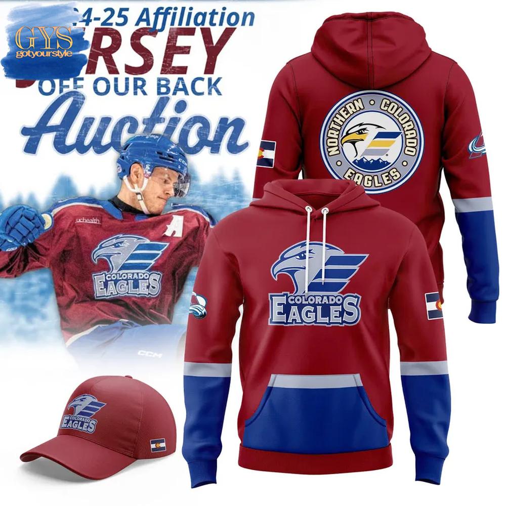 Colorado Eagles Throwback Limited Edition Hoodie