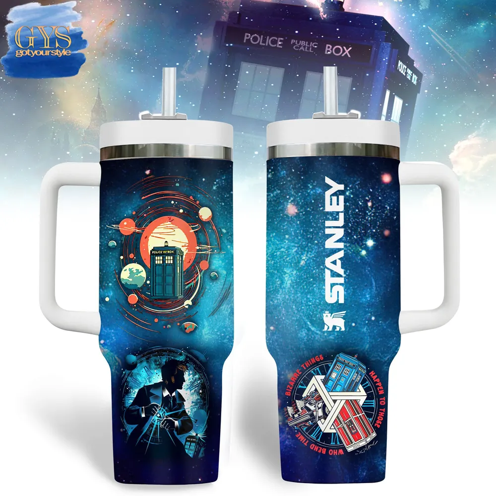 Doctor Who “Time Lord” 40 Oz Stanley Tumbler Cup