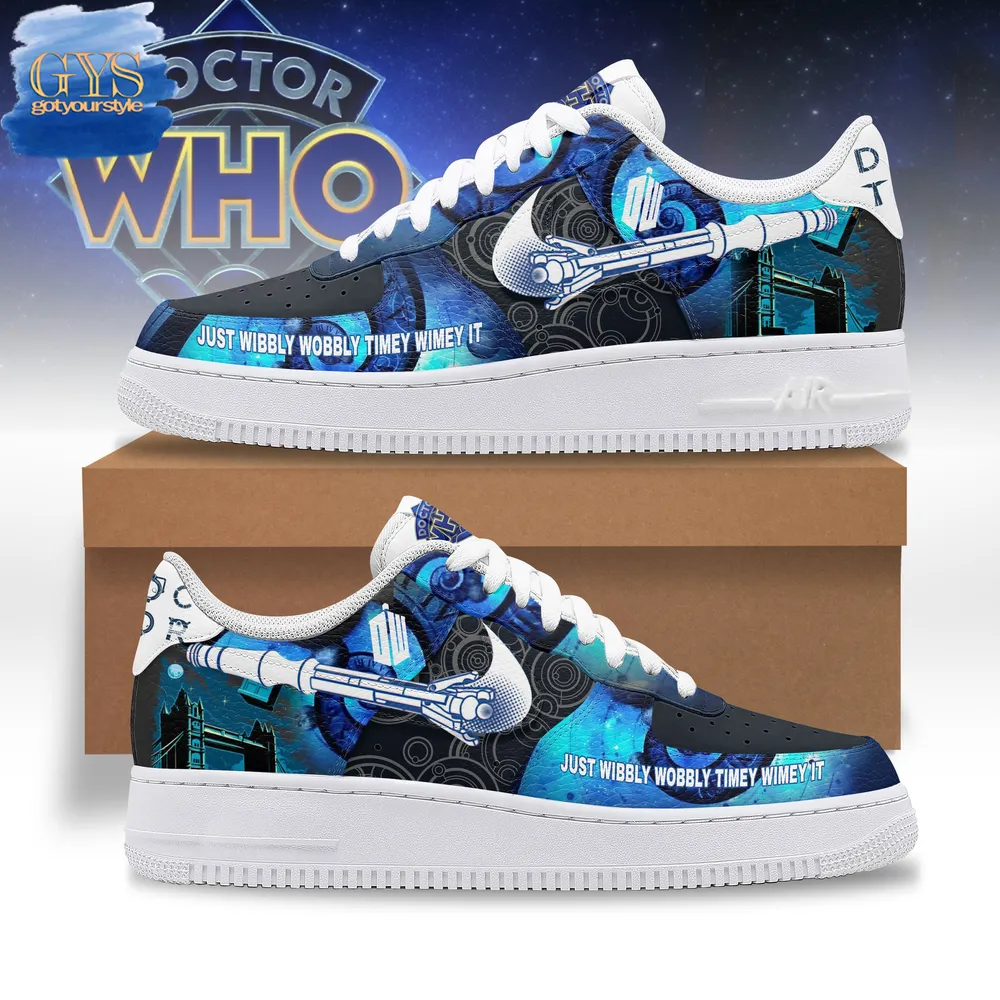 Doctor Who Just Wibbly Wobbly Timey Wimey It Air Force 1