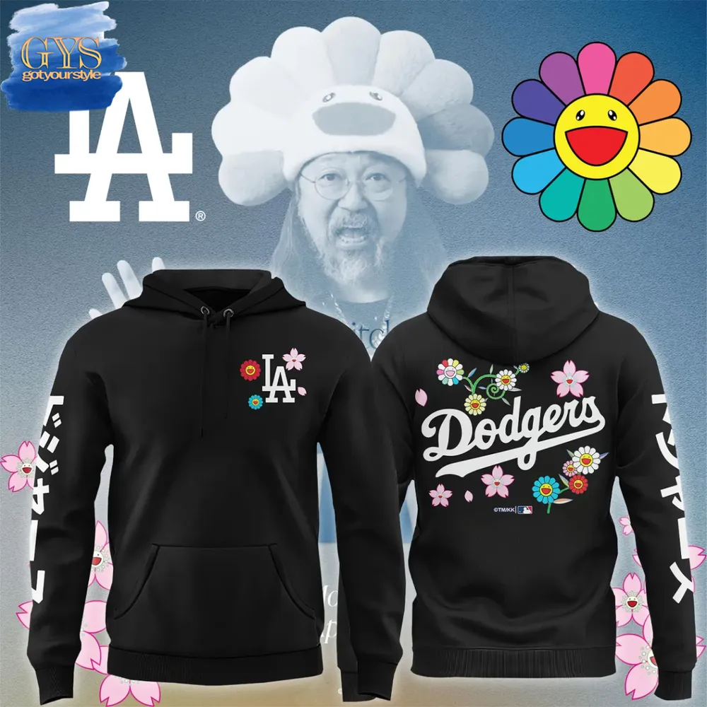 Dodgers x Takashi Murakami Japanese Heritage Night New Limited Edition Hoodie
