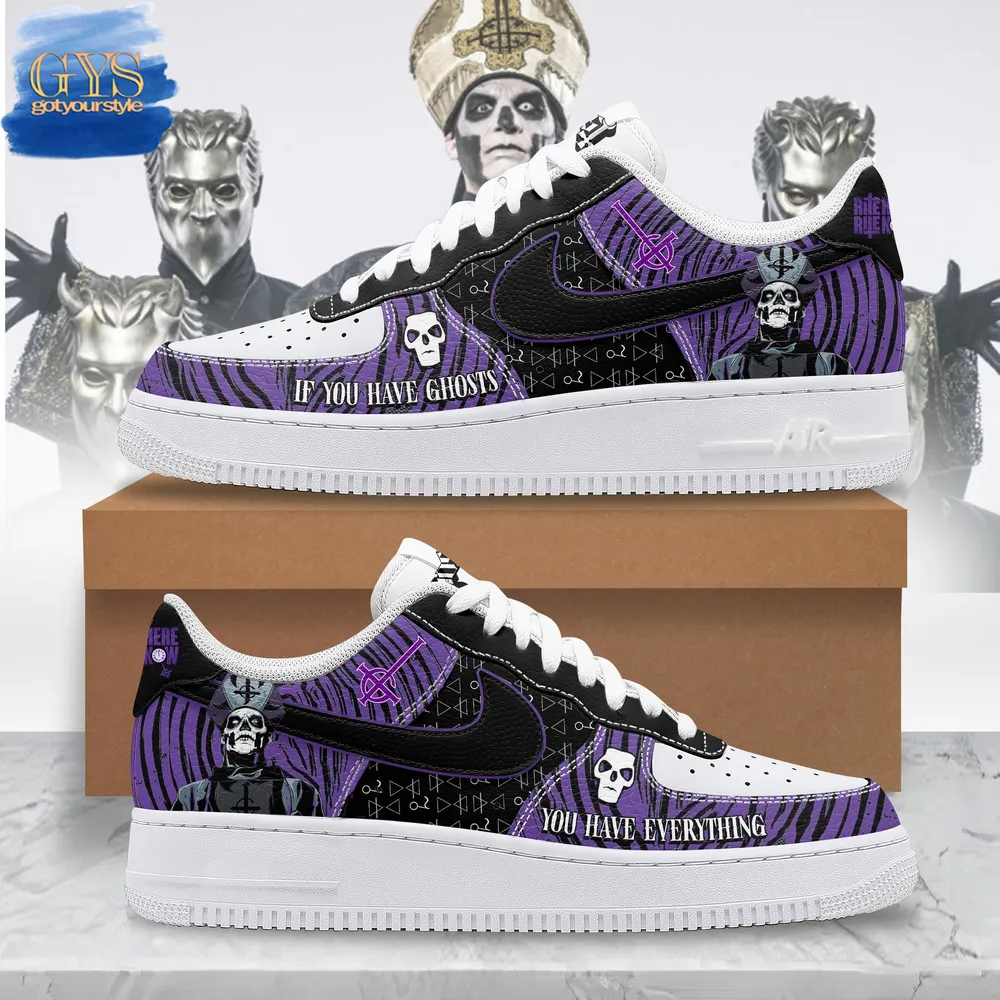 Ghost If You Have Ghosts Limited Edition Air Force Shoes
