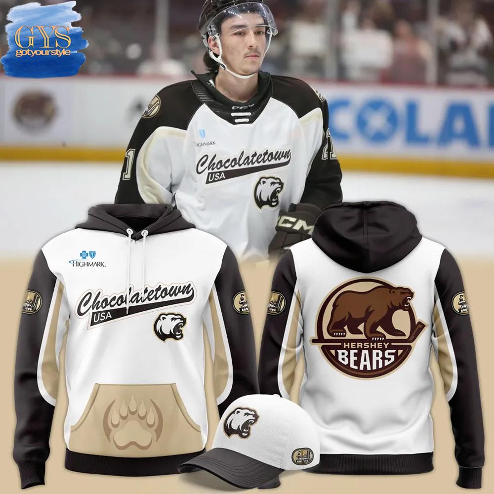 Hershey Bears Chocolatetown 2025 Hoodie