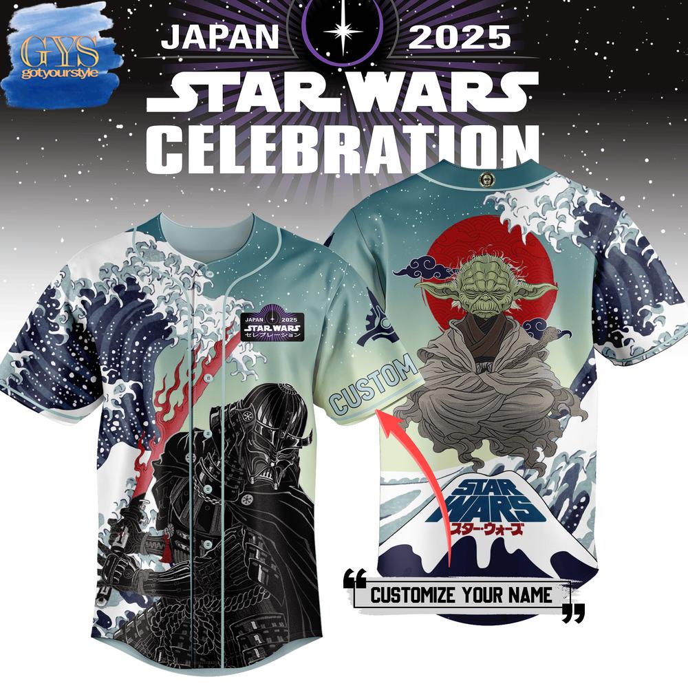 Japan 2025 Star Wars Celebration Limited Edition Baseball Jersey