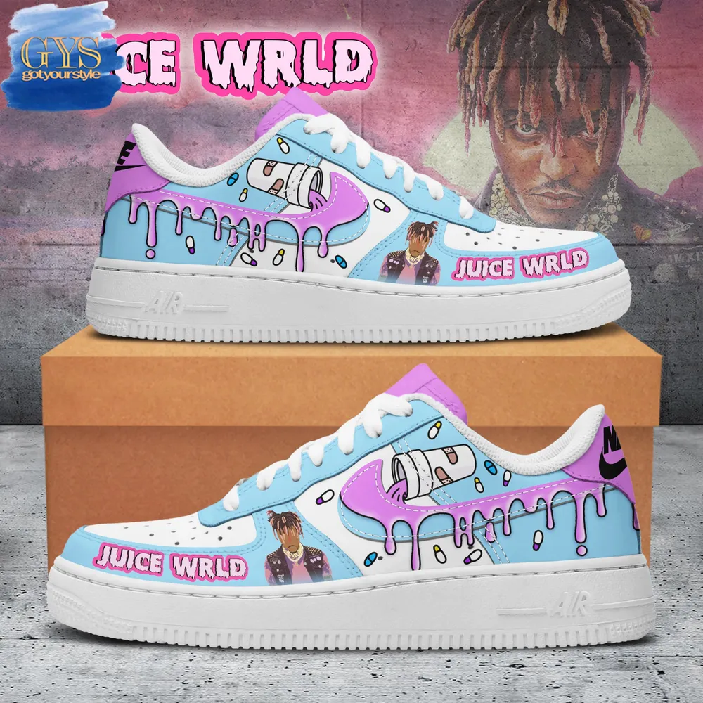 Juice Wrld Lean Wit Me Limited Edition Air Force 1