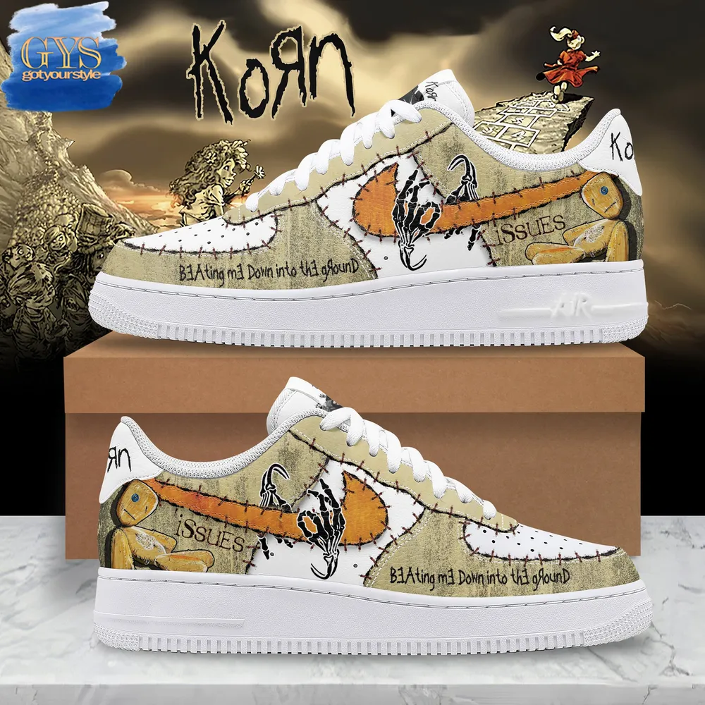 Korn Issues Limited Edition Air Force 1 Sneakers