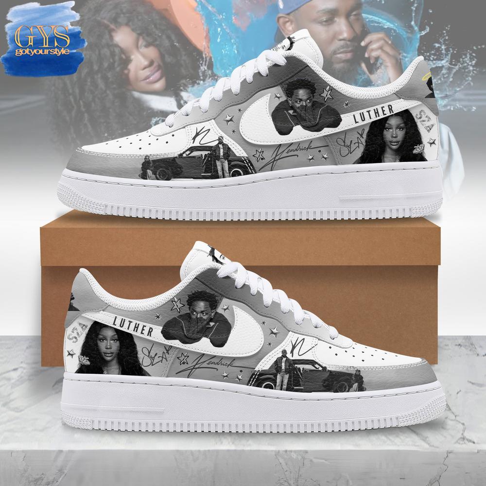 Luther Kendrick Lamar Ft SZA Limited Edition Air Force 1