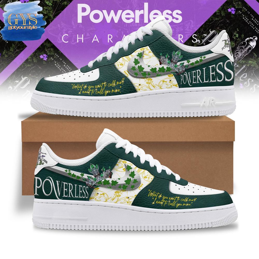 Powerless Lauren Roberts Limited Edition Air Force 1