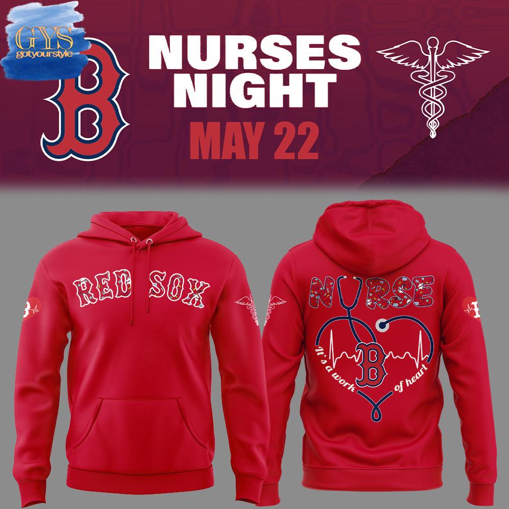Red Sox NURSES NIGHT Limited Premium Hoodie