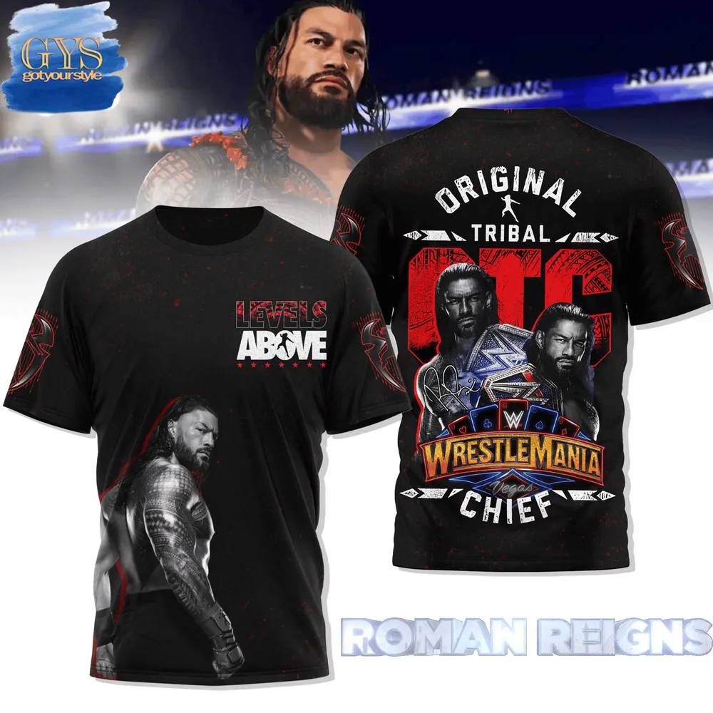 Roman Reigns OTC WrestleMania 41 Limited Edition Shirt