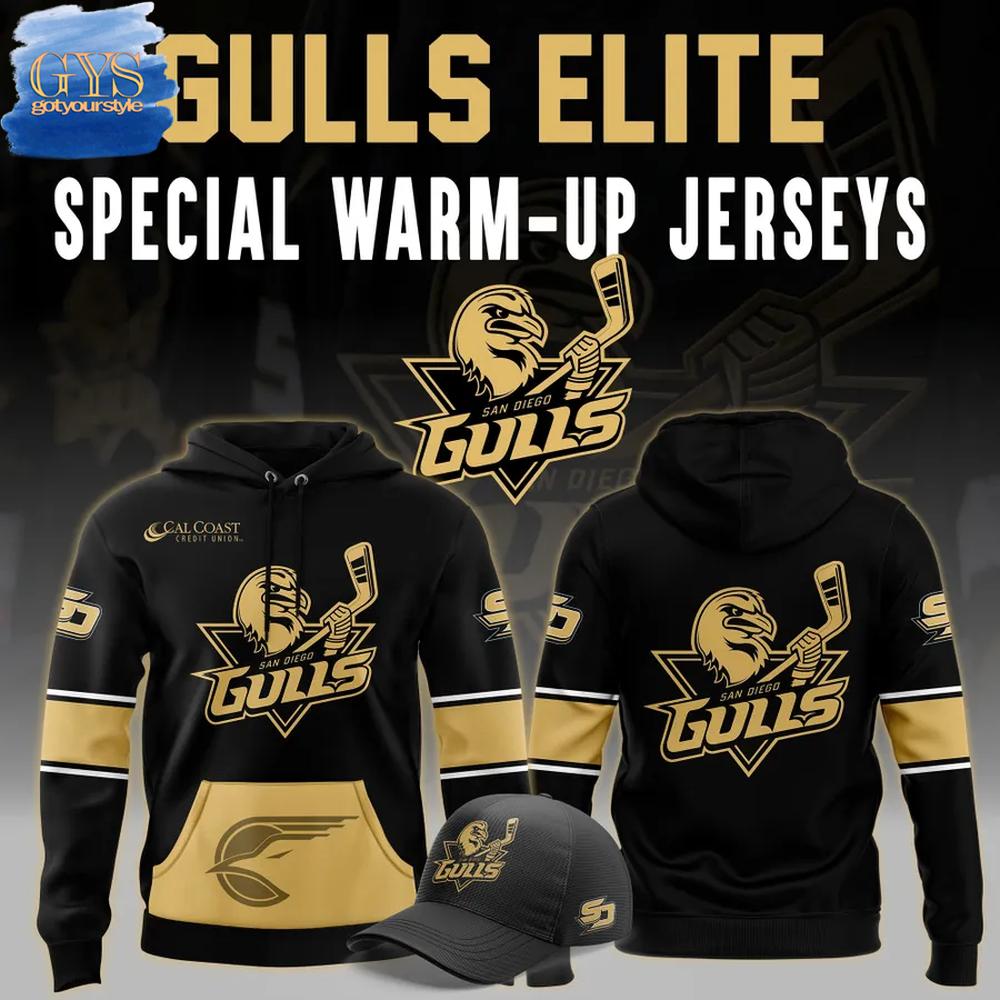 San Diego Gulls Warm-Up 2025 Special Edition Hoodie