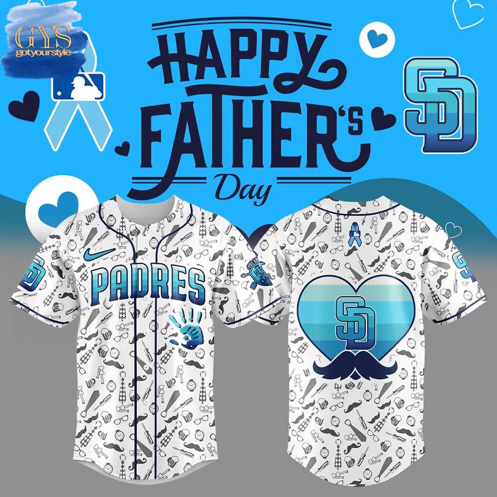 San Diego Padres Happy Father’s Day Jersey