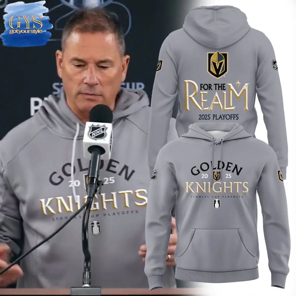 VGK For the REALM 2025 Playoffs Limited Edition Hoodie