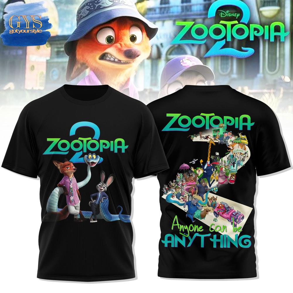 Zootopia 2 Disney Movie Limited Edition Shirt