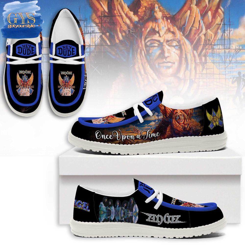 Angel Helluva Band 50th Anniversary Hey Dude Shoes
