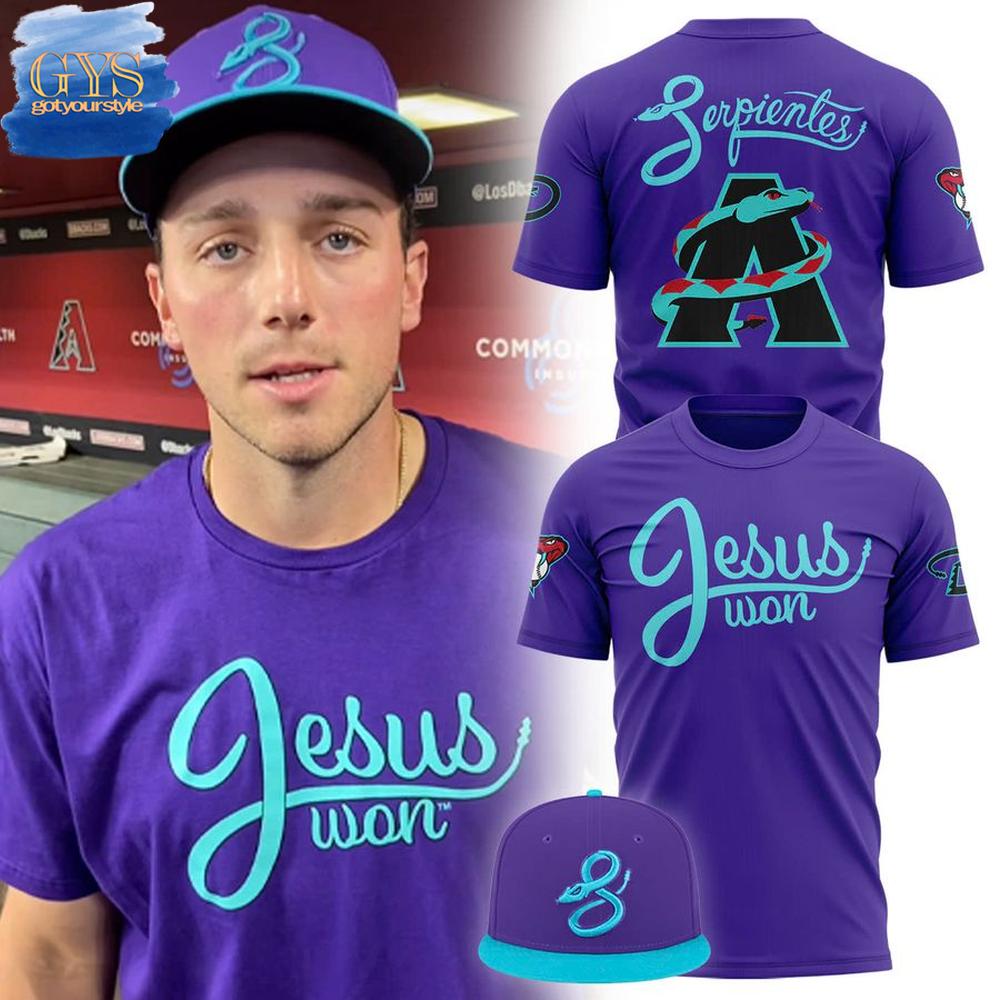 Arizona Diamondbacks Jesus Won Limited Edition T-Shirt