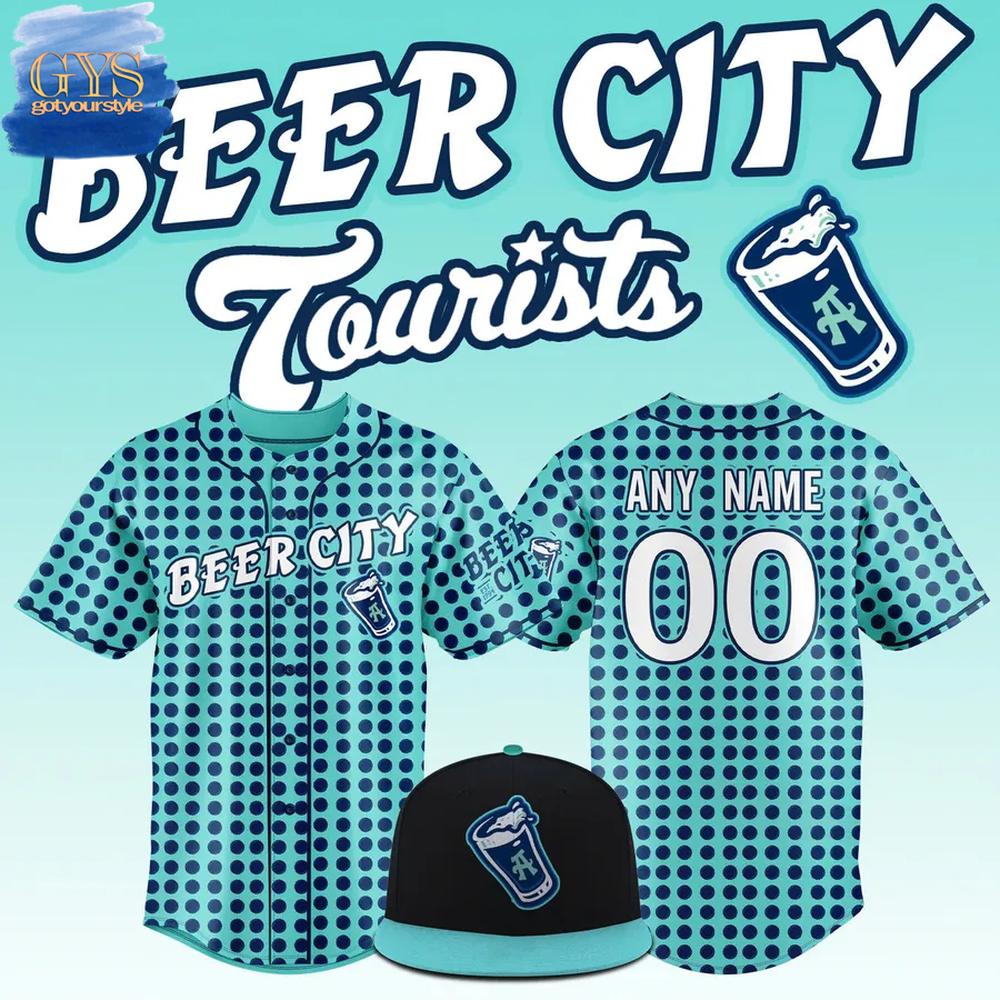 Asheville Tourists 2025 Beer City Limited Edition Baseball Jersey