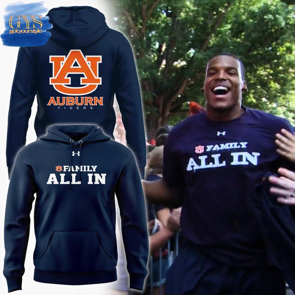 Auburn Tigers Family All In Limited Edition Hoodie