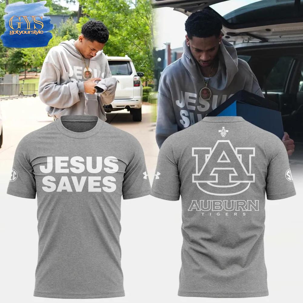 Auburn Tigers Jesus Saves Limited Edition Merchandise