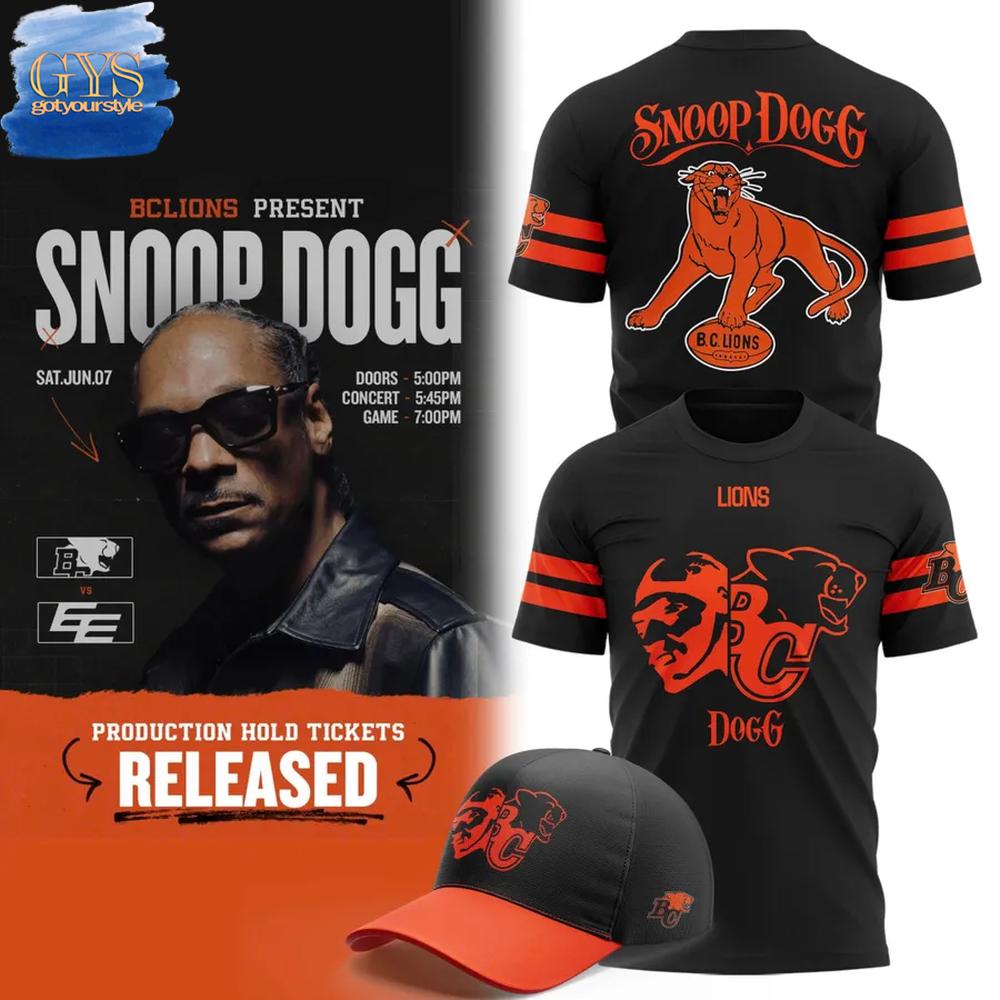 BC LIONS x Snoop Dogg Concert T-Shirt