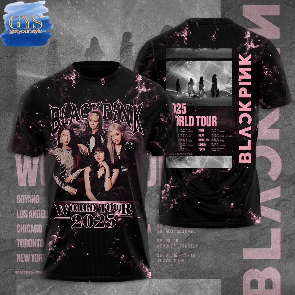 BLACKPINK World Tour 2025 Limited Edition Merch Collection