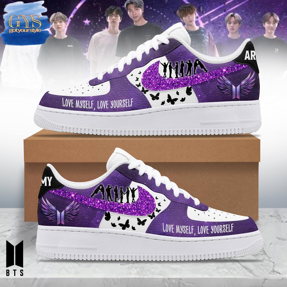 BTS Love Myself Limited Edition Air Force 1