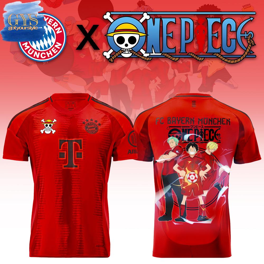 Bayern Munich x One Piece Limited Edition T-Shirt