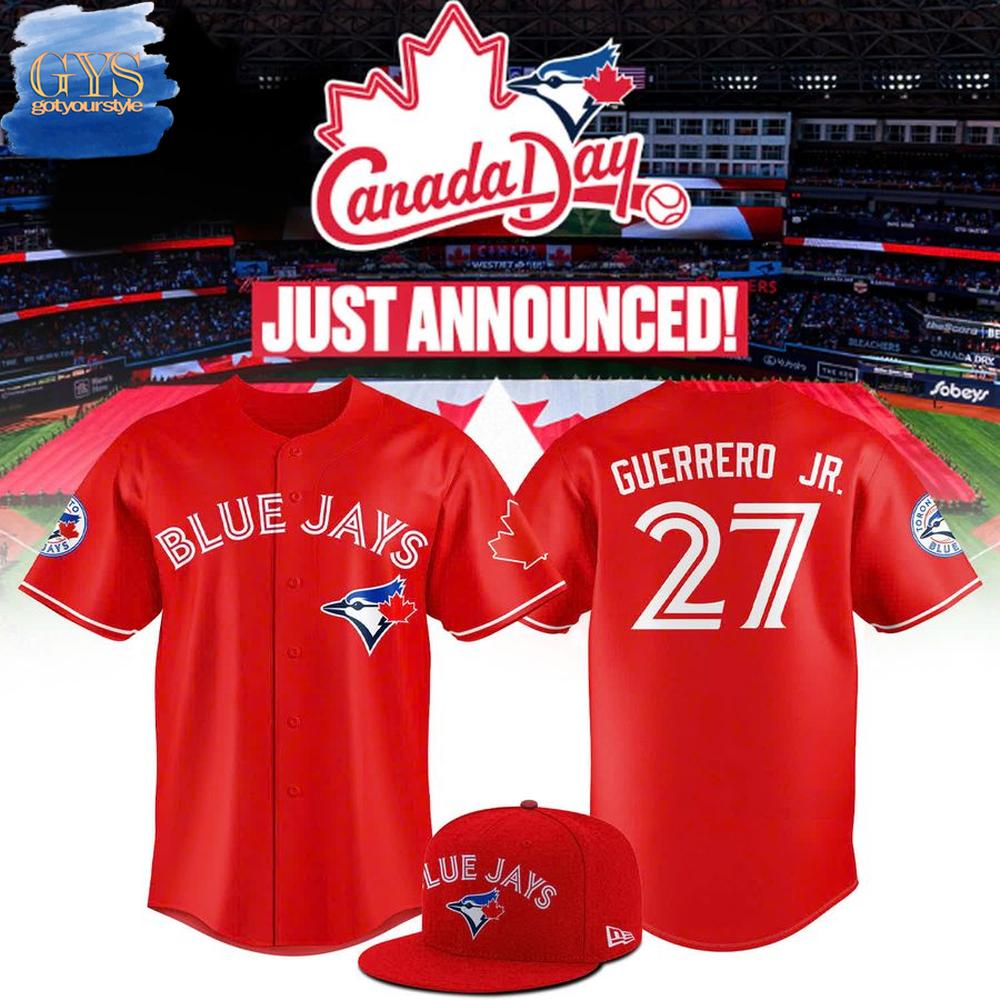 Blue Jays 2025 Canada Day Limited Edition Baseball Jersey