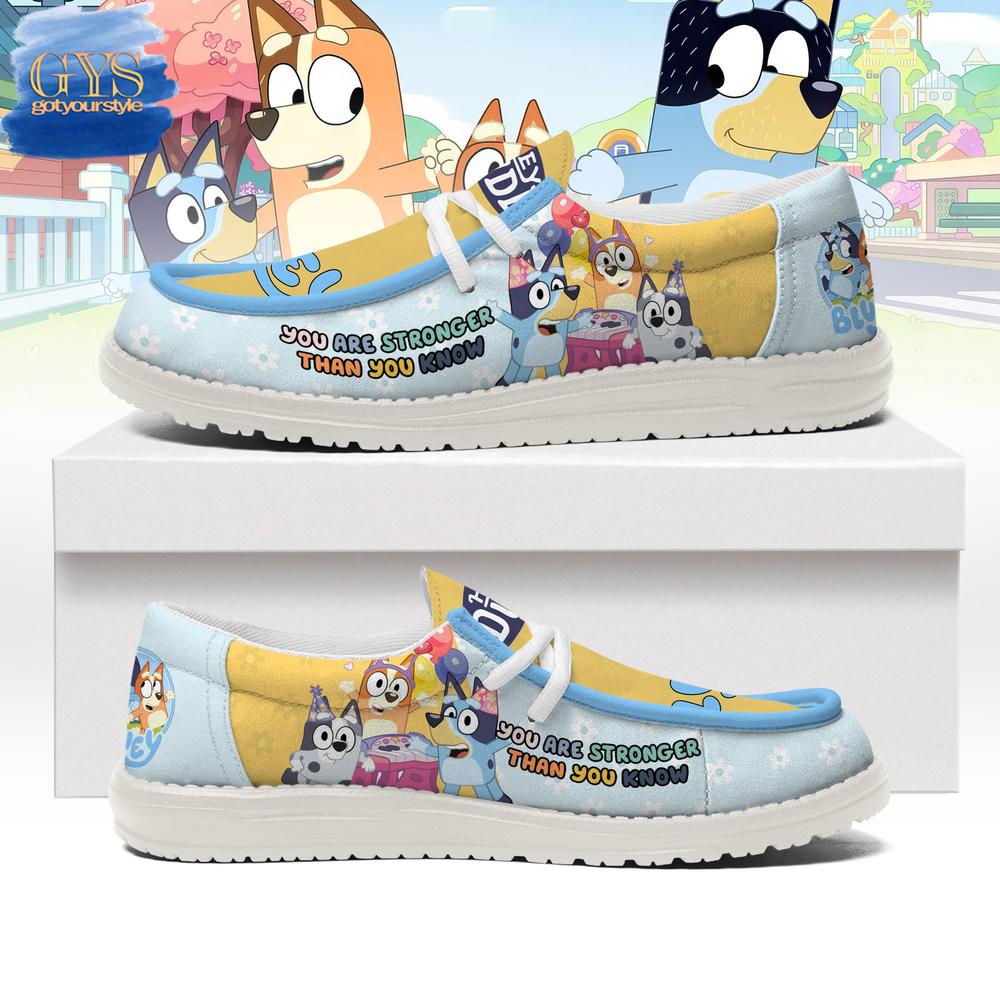 Bluey Limited Edition Hey Dude Shoes
