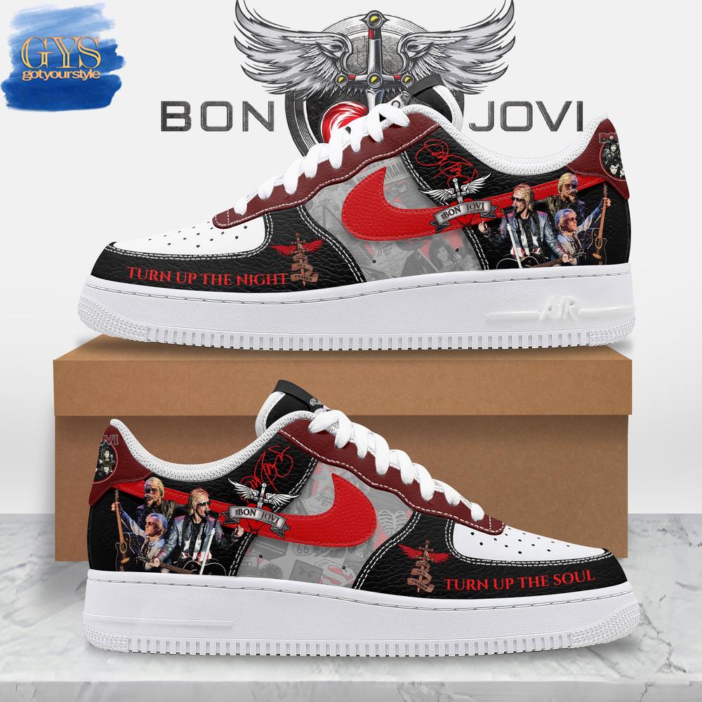 Bon Jovi Turn Up The Soul Limited Edition Air Force 1