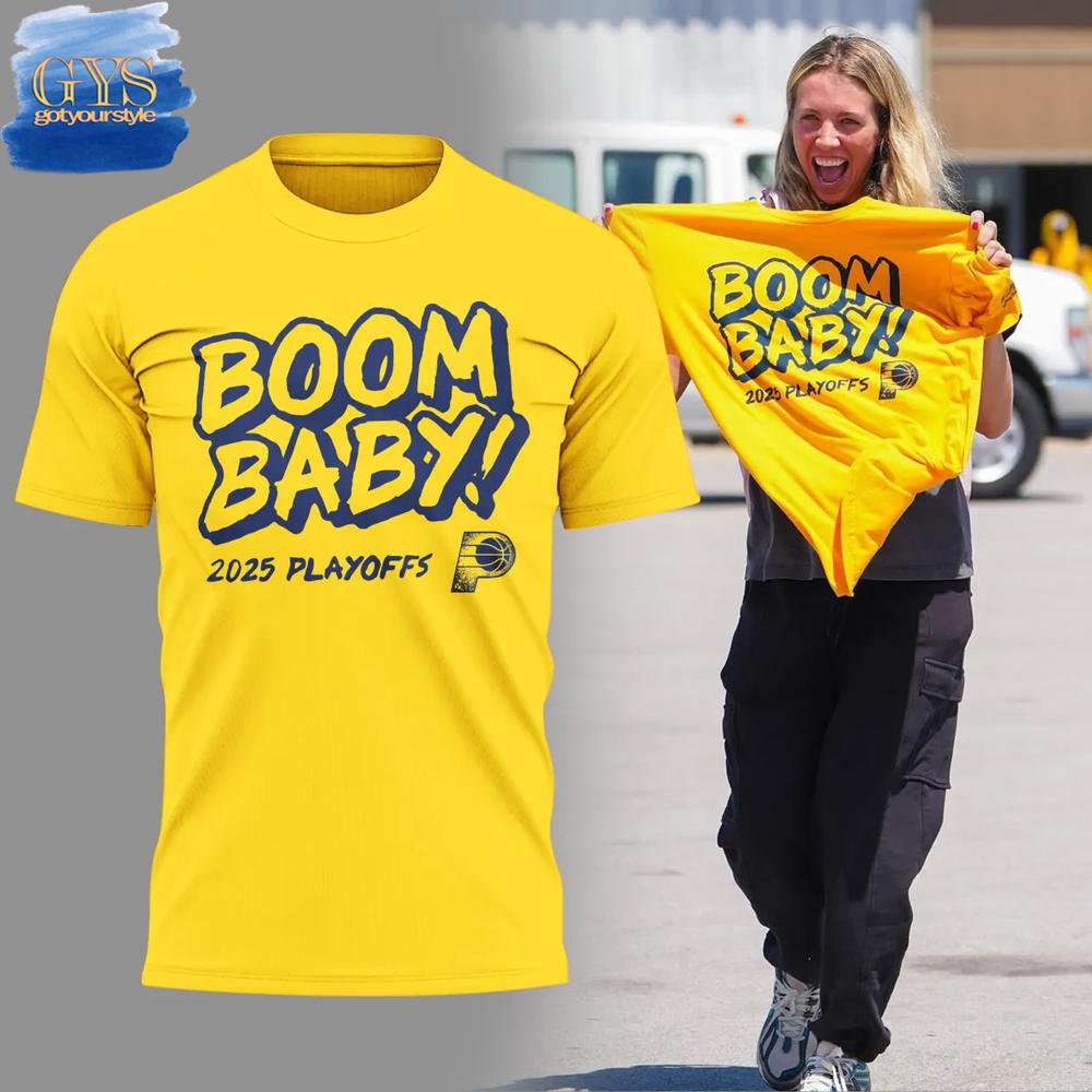 Boom Baby Indiana Pacers Tee Shirt