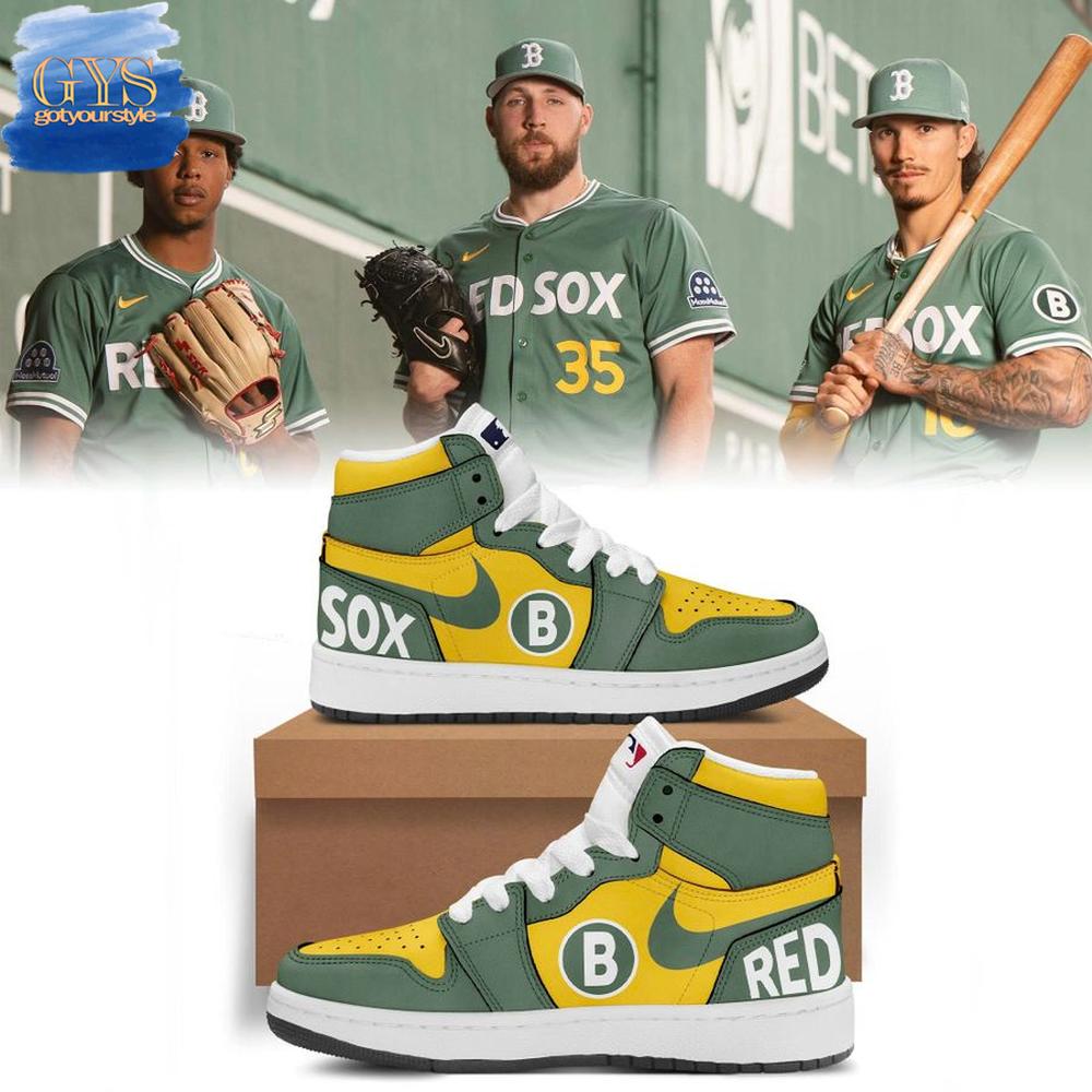 Boston Red Sox City Connect Green Air Jordan 1