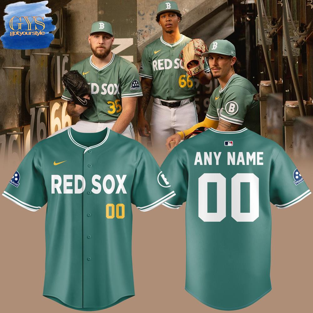 Boston Red Sox Fenway Greens City Connect Uniform Limited Edition Baseball Jersey