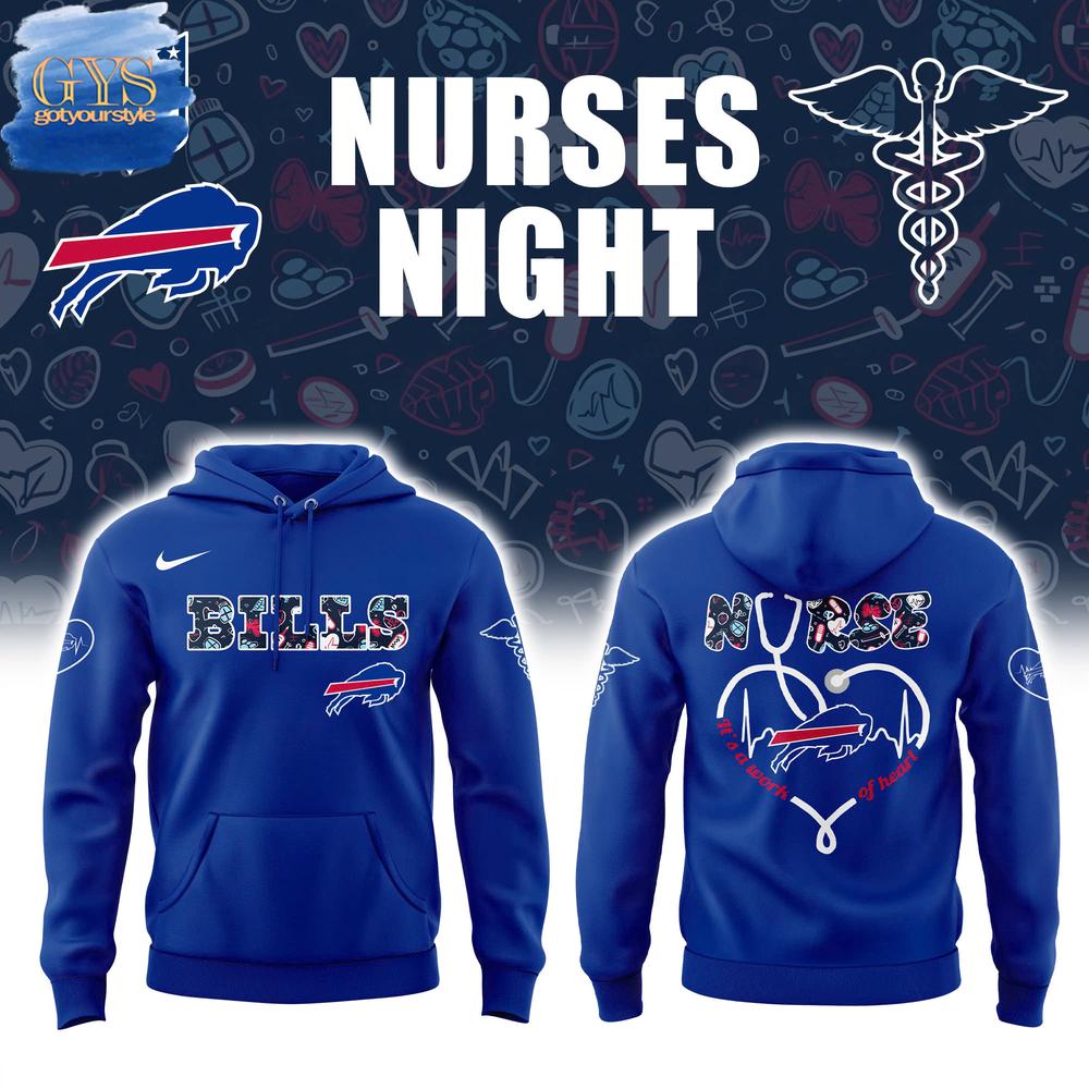 Buffalo Bills NURSES APPRECIATION NIGHT Merch Collection