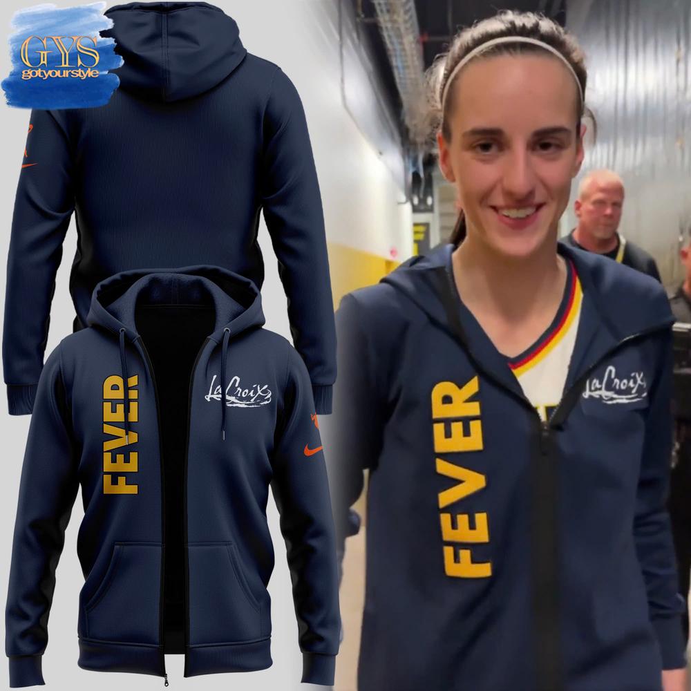 Caitlin Clark Indiana Fever 2025 Limited Edition Zip Hoodie