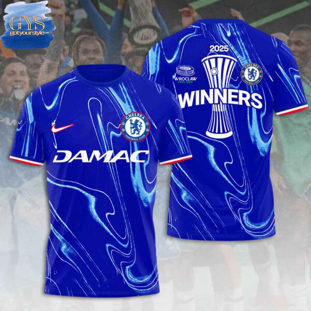 Chelsea Conference League Winners Limited Edition Merchandise